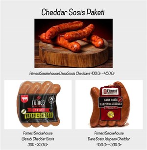 Cheddar Sosis Paketi