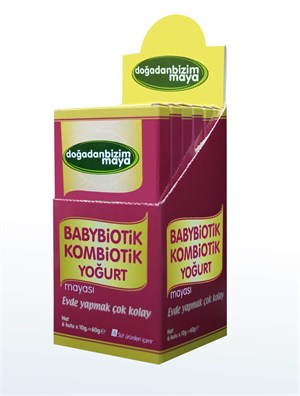 Doğadan Bizim Babybiotik Kombiotik Yoğurt Mayası ( 6 Kutu )