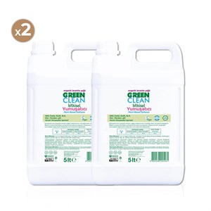 Green Clean Bitkisel Yumuşatıcı 5 lt (2'li Paket)