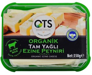 Ots Organik Olgunlaştırılmış Tam Yağlı Ezine Peyniri 350 Gr