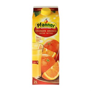 Pfanner Orangen Nektar Portakal Meyve Suyu 2 Lt
